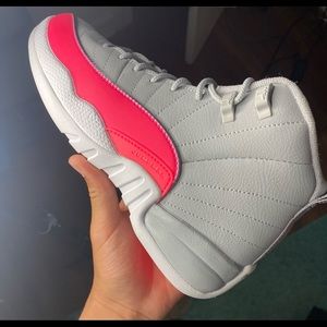 Jordan 12 Retro “Wolf Grey/Pink”